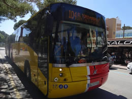 bus in magaluf 